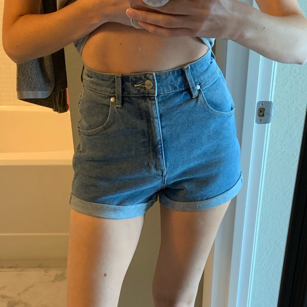 Wrangler high waisted shorts